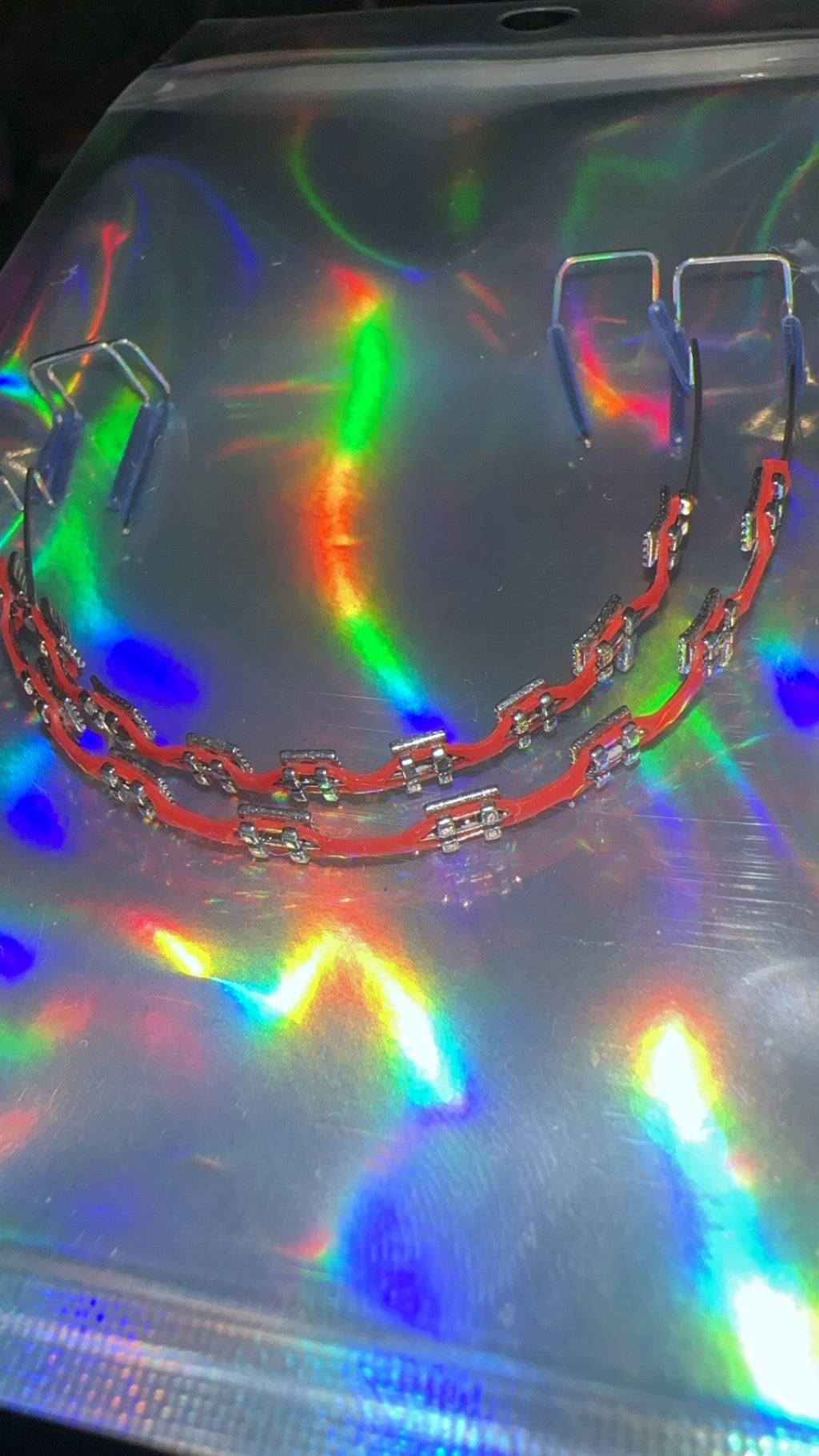 Powerchain clip-on braces