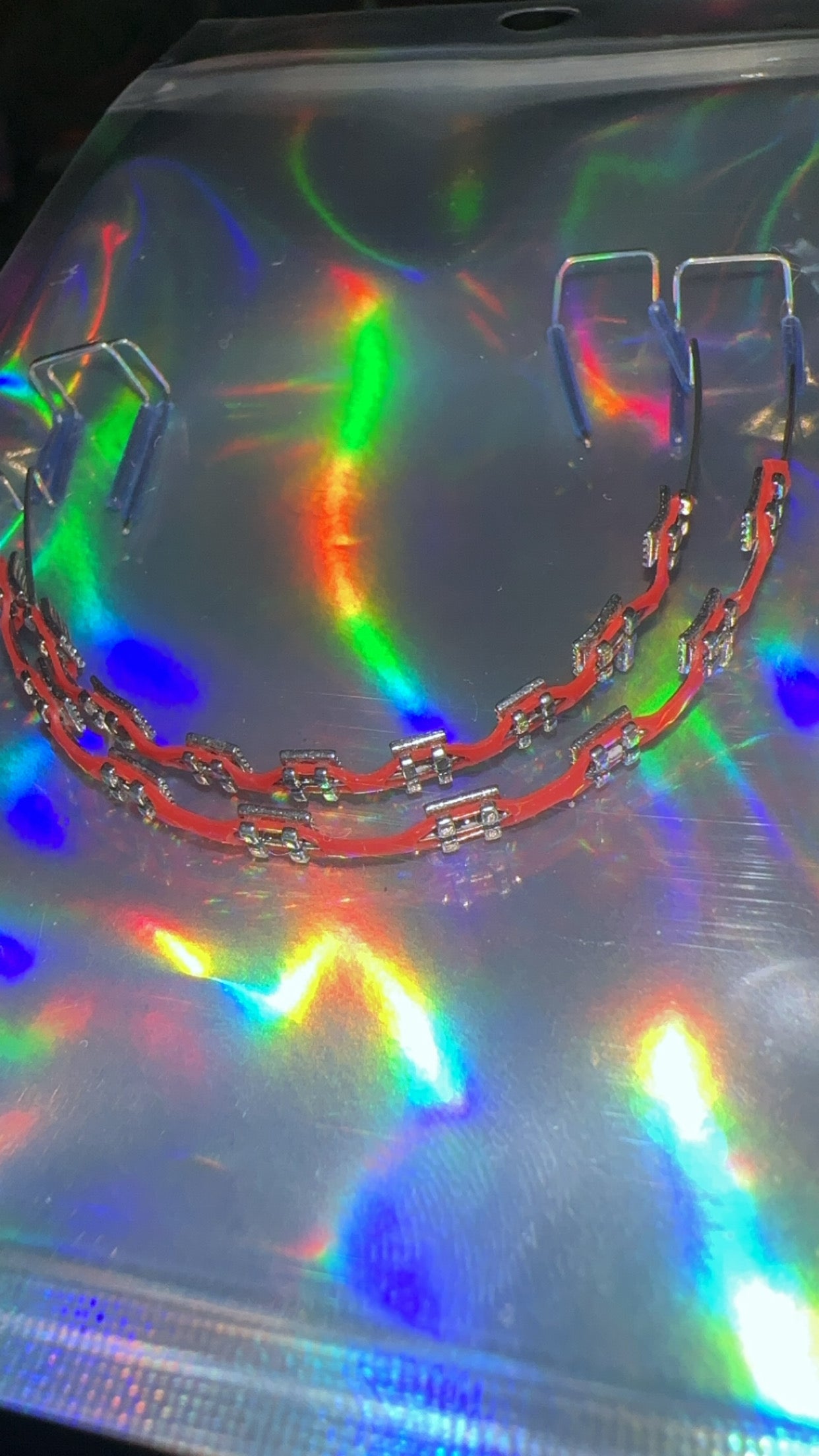 Powerchain clip-on braces